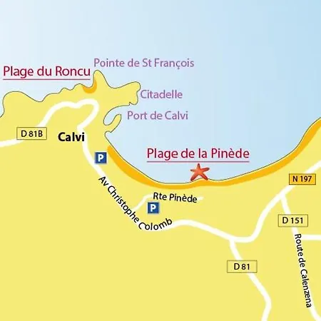 Centre Vue Au Calme Apartmán Calvi (Corsica)